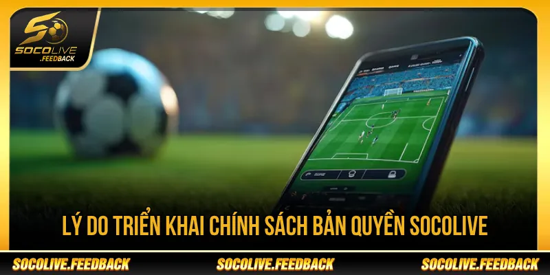 Bản Quyền Socolive - Quy Định Sử Dụng Nội Dung Chính sách bản quyền hỗ trợ xử lý tranh chấp nội dung