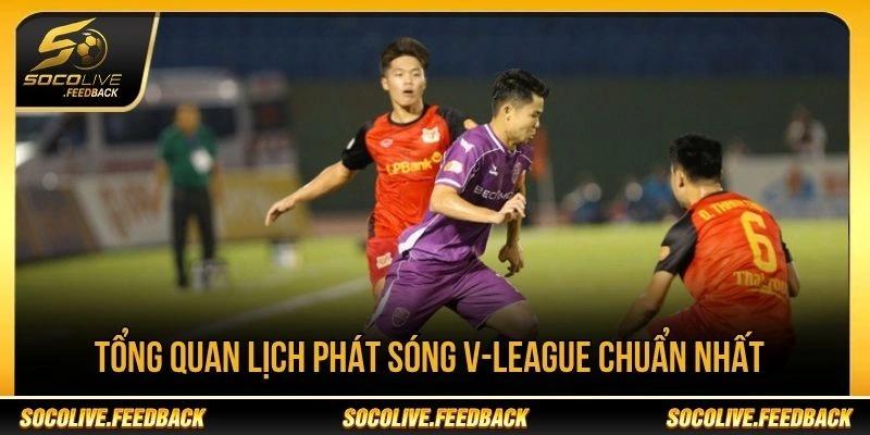 Tổng quan lịch phát sóng V-League tại Socolive